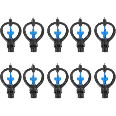 Épandeur à gazon rotatif automatique à 360 degrés (10 pièces)-AquaForge