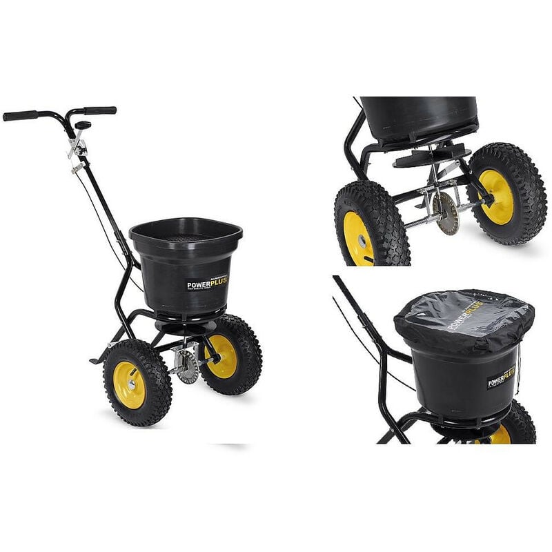 Outifrance - Épandeur professionnel (semences, d'engrais ou de sel) Cuve 19l - POWXG8250 Power plus