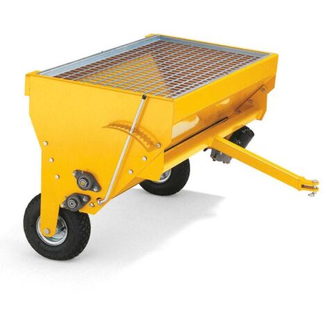 Epandeur de sel électrique 100 cm ORIGINAL tracteur de pelouse CASTELGARDEN TC HIGH END 122 cm