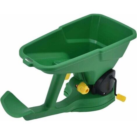 Épandeur de Semences à Main, épandeur D'engrais de 1,5 L Épandeur de Sel à Main Réglable à 5 Niveaux Épandeur à Main Portable pour Pelouse, Jardin, Serres, Même Propagation