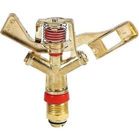 Épandeur de tuyau d'arrosage, raccord 1/2 pouce, bras oscillant en laiton, pour l'arrosage des pelouses et des jardins