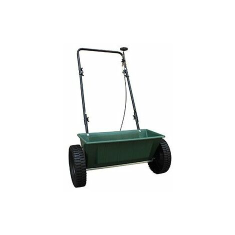 Epandeur En Ligne Poussé, Largeur 56cm, Capacité 25 Litres, Roues Polypropylène De 30cm