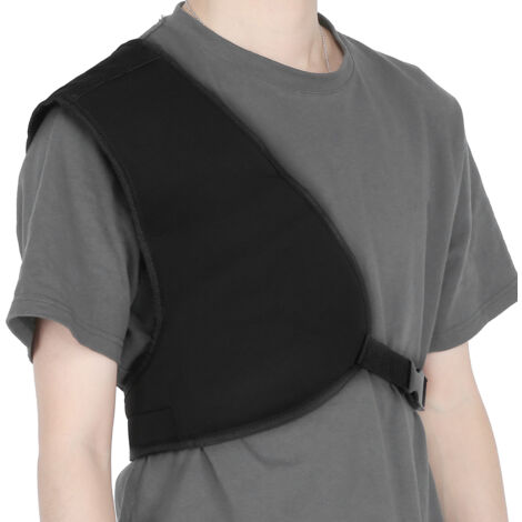 Épaulière de Protection pour Musculation et CrossFit - Confortable et Résistante - Noir