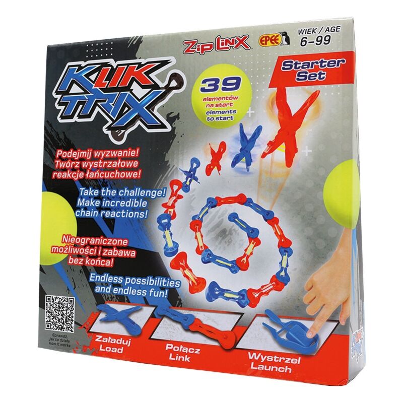 Épée : KlikTrix - set de démarrage (16 clickers + 3 balles)