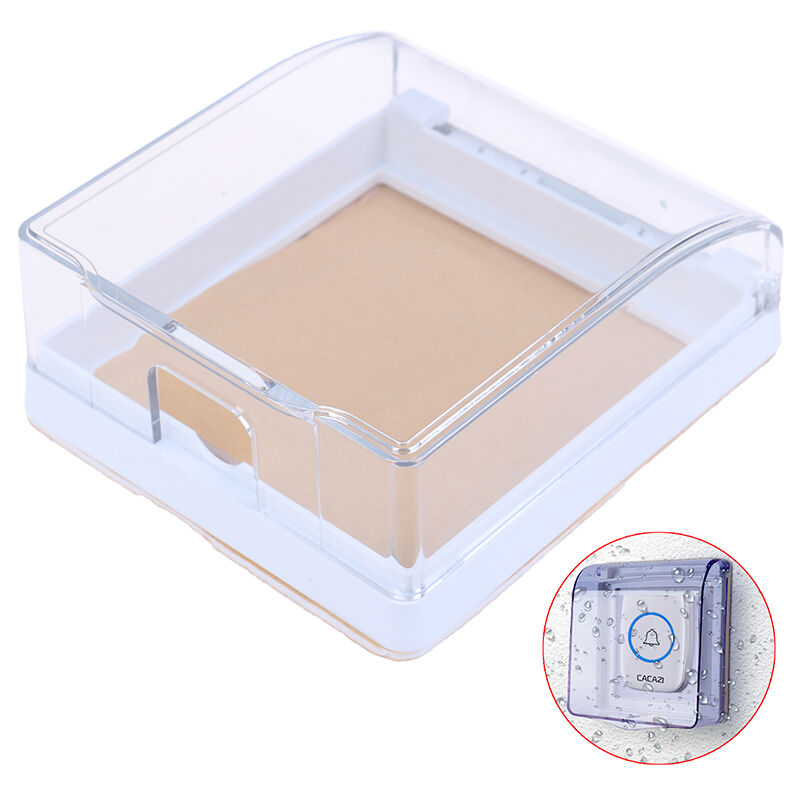 1pc Doorbell Crystal Protective Cover