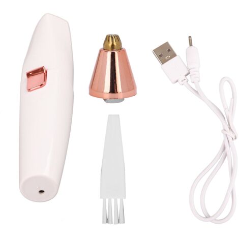 Epilateur Sourcils Rechargeable 2 en 1 - Rasoir Visage et Lèvres Sans Douleur