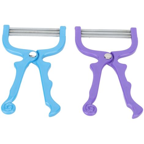 Épilateur Visage 2 Pièces - Dispositif Épilation Sourcils et Lèvres, Outil Beauté Portable et Efficace