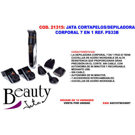 EPILATORE CORPO 7 IN 1