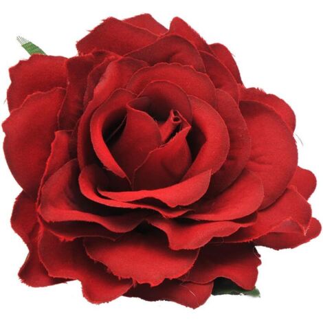 Épingles à Cheveux Roses Artificielles Pinces à Cheveux Pour Femme Accessoires Floraux Broches Roses Pour Coiffure Décoratives