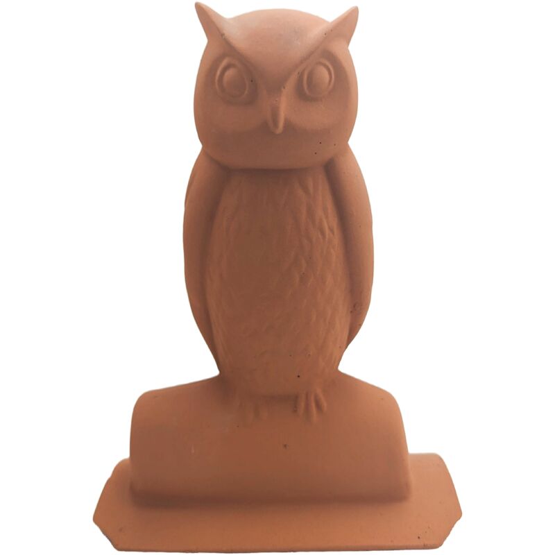 Epis de faîtage - Hibou - Rouge