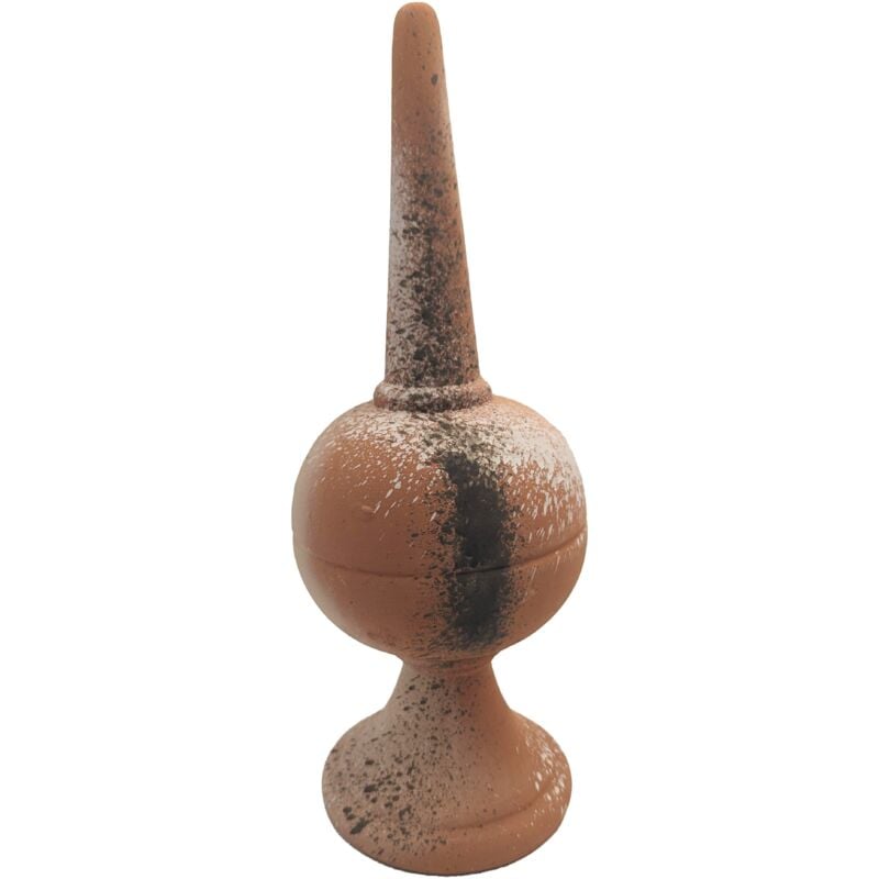 DMS - Epis de faîtage - Pointe élancée - Vieilli Clair Tacheté Noir et blanc