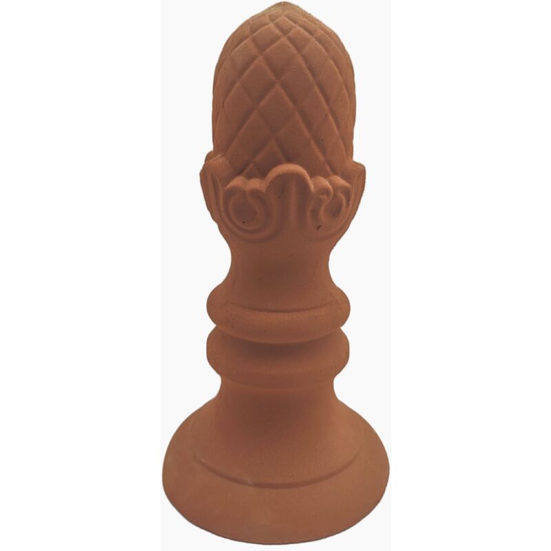 DMS - Epis de faîttage - Pigne de pin - Rouge