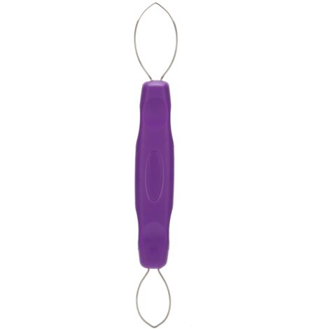 Éplucheur à Raisins Violet Portable en Acier Inoxydable Mini Outil de Cuisine