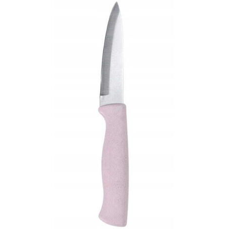 Éplucheur de couteau de cuisine en acier inoxydable, manche écologique de 19,5 cm
