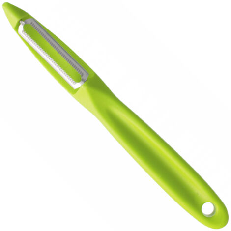 Éplucheur universel, dentelé, longueur 175 mm - vert