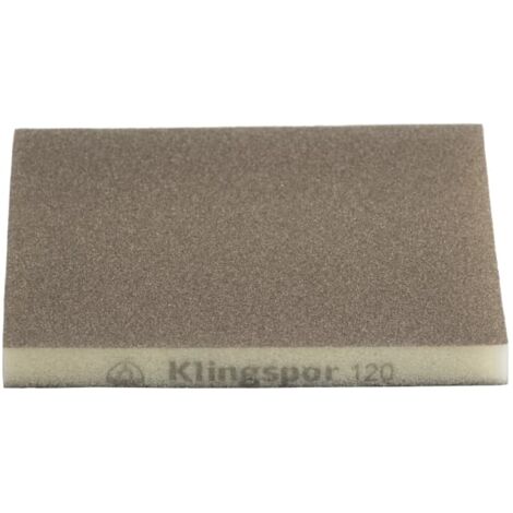 Éponge à poncer K. 123 x 96 x 12,5 mm P120 SW501