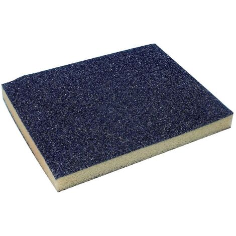Éponge abrasive 2 faces 120x100x12 mm grain 60 - VSM