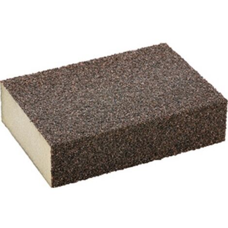 Éponge abrasive, Degré de finesse : moyen/fin, Grain 60/100 (par 10)