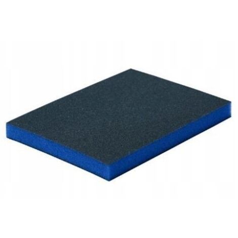 Éponge abrasive P60 124x98x12mm