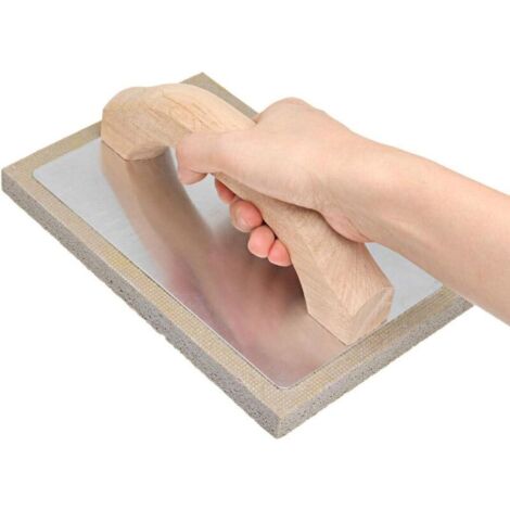 Éponge de plâtrage à flotteur en mousse Fine, truelle en mousse avec poignée