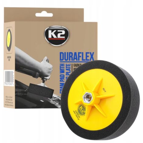 ÉPONGE DE POLISSAGE K2 DURAFLEX PAD 150 MM FINITION SOUPLE POUR PERCEUSE