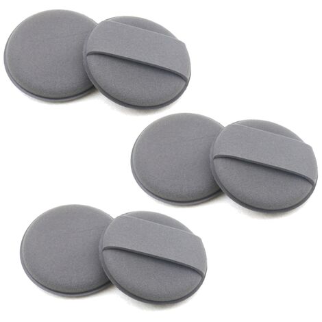 Éponge de polissage pour véhicule, 6 pièces, bonne Absorption d&39eau, polisseuse de voiture, tampons d&39épilation, anti-rayures,6Pcs