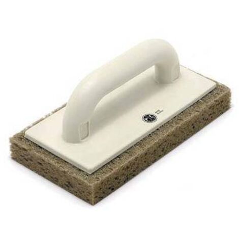 Éponge en mousse pour nettoyage de joint de 13x25 cm – Éponge orange pour joints de carreaux – Ancora