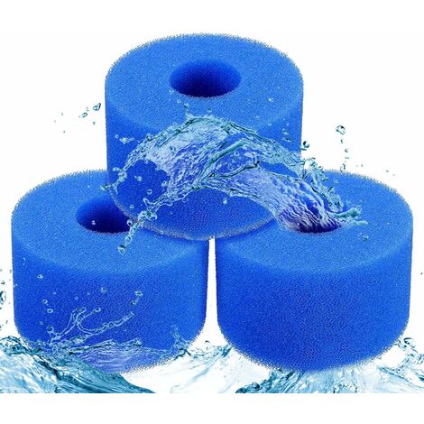 Filtre d'éponge de piscine lavable de Type B, cartouche de mousse  réutilisable pour natation, Compatible avec in-tex Type B (2 pièces) -  AliExpress