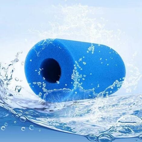 Cartouche filtrante de piscine Cartouches de mousse de filtre de piscine  Éponge de remplacement Filtre lavable réutilisable Éponge Nettoyant  Compatible avec Intex Cleaning R