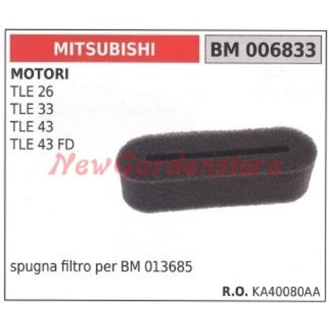 Éponge pour filtre à air MITSUBISHI moteur 2 temps débroussailleuse tagliasiepe006833