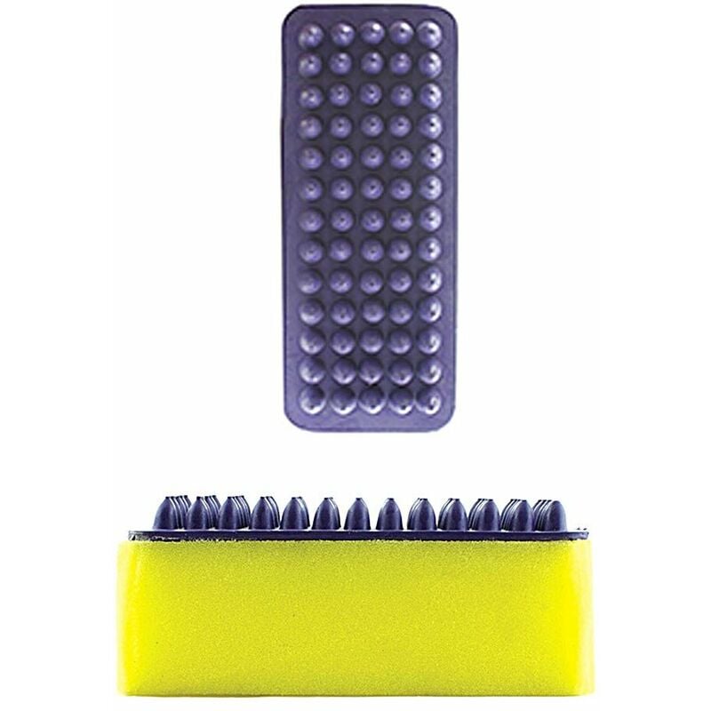 Eponge rectangulaire avec bande de caoutchouc