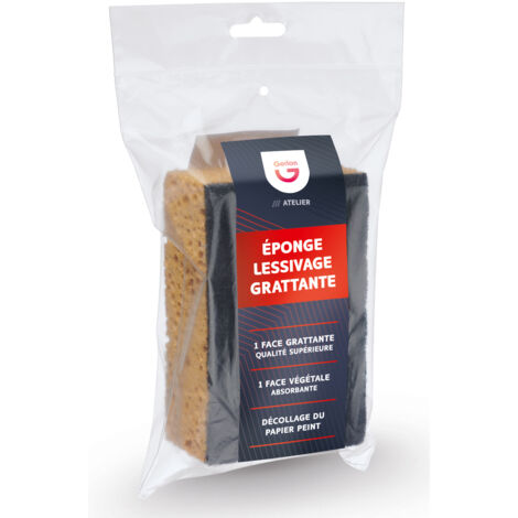 Éponge Gros Travaux STARWAX Brune - Nettoyage Intensif