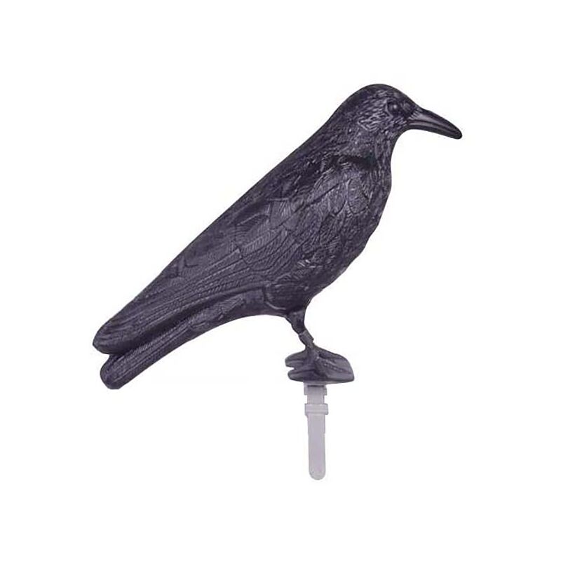 Esschert Design - Epouvantail corbeau pour éloigner les pigeons