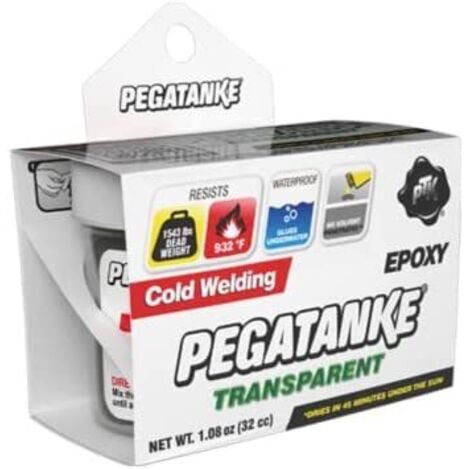Epoxid-Kleber Zweikomponenten-PEGATANKE Transparent 32GR