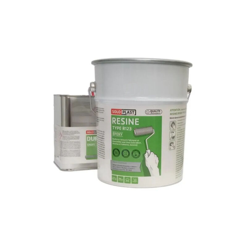 

epoxídica del tipo de resina R123 5 KG - Soloplast