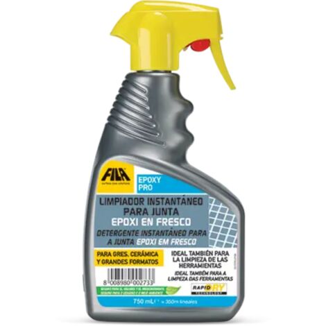 EPOXY PRO - Limpiador Instantáneo para Juntas Epoxi / Caja 12 un 750 ML / Detergente