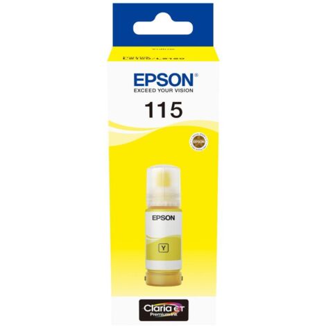 Epson 115 Ecotank Cartouche d'encre 1 pièce(s) Original Jaune (C13T07D44A)