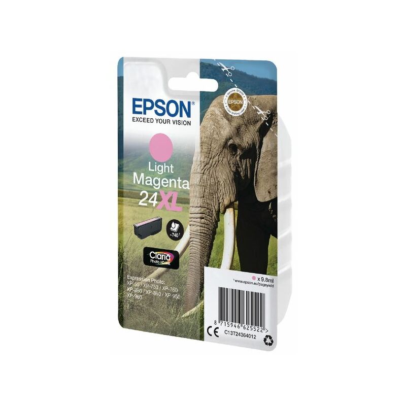 Epson 24Xl Lt Magenta Ink Cartridge - EP62552