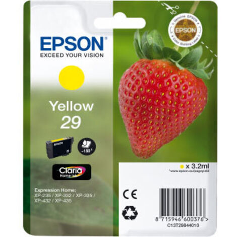 Epson 29 cartouche jaune pour imprimante jet d'encre