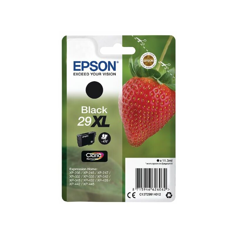 Epson 29Xl Black Inkjet Cartridge - EP62606