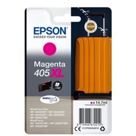 Epson 405XL cartouche d'encre 1 pièce(s) Original Rendement élevé (XL)