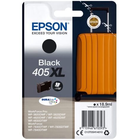 Epson 405XL cartouche d'encre 1 pièce(s) Original Rendement élevé (XL) Jaune