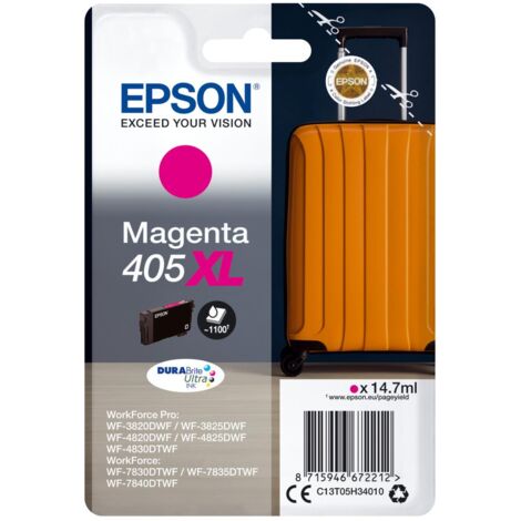 Epson 405XL cartuccia d'inchiostro 1 pz Originale Resa elevata (XL)