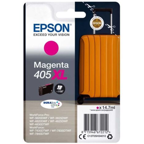 Epson 405XL cartucho de tinta 1 pieza(s) Original Alto rendimiento (XL)