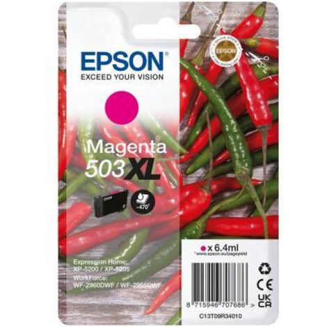 Epson 503XL cartuccia d'inchiostro 1 pz Originale Resa elevata (XL) Magenta
