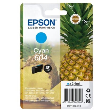 Epson 604 Druckerpatrone 1 Stück(e) Original Standardertrag Cyan