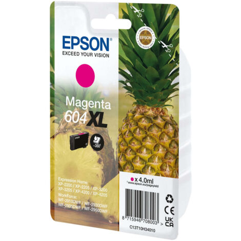 Epson 604XL Druckerpatrone 1 Stück(e) Original Hohe (XL-) Ausbeute Magenta