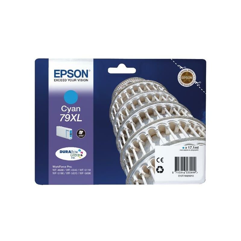 Epson - 79Xl High Yield Cyan Ink - EP53599