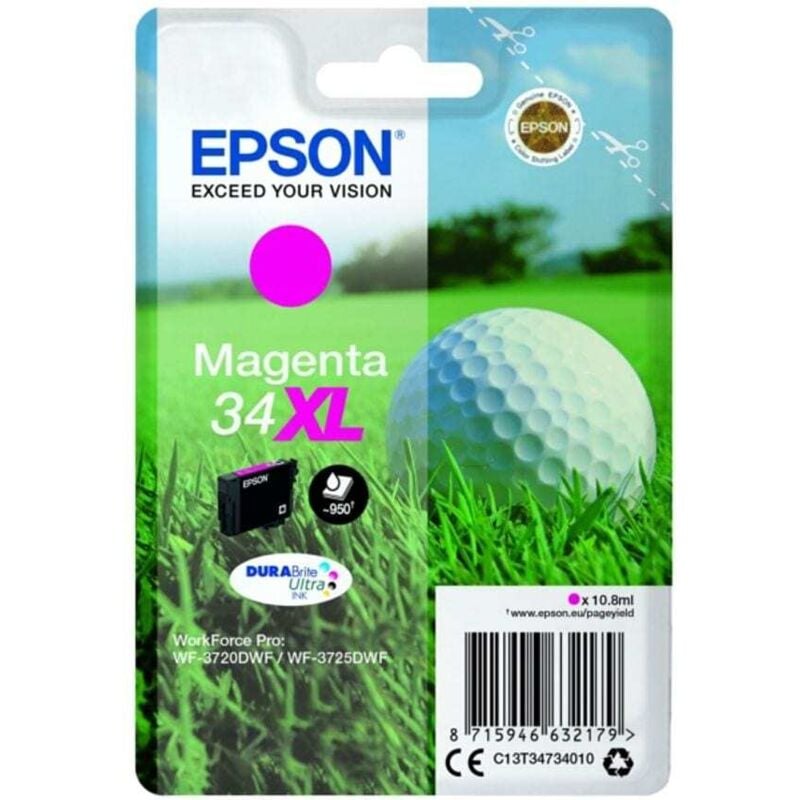 Magenta 34Xl Durabrite Ink - EP63217 - Epson