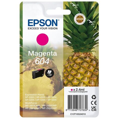 EPSON Cartuccia Di Inchiostro Originale 604 Magenta